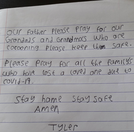 Prayer by Tyler